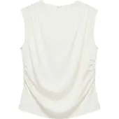 Vero Moda Haut 'VMTania' blanc perle