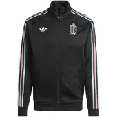Adidas Veste de survêtement 'RBFA' noir / blanc