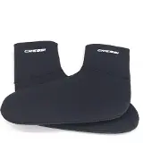 Cressi Chaussettes de Plongée Noir Néoprène Resilient 3/5mm Adulte Uni