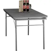 Northix Table de jardin pliante et extensible