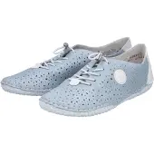 Rieker Chaussures basses à lacets en bleu, taille 40
