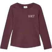 s.Oliver T-Shirt bourgogne / blanc