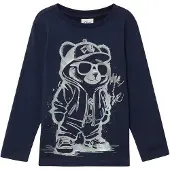 s.Oliver T-Shirt bleu marine