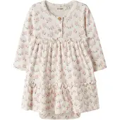 Lil´ Atelier Robe Manches Longues Fille Gago Coconut Milk
