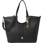 U.S. POLO ASSN. sac à épaule sac à épaule bandoulière Lawson Shopping Bag Black noir
