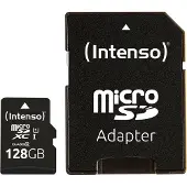 Intenso Carte Mémoire Microsdxc 128gb Class 10 Uhs-i U1 Performance