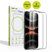 Mobile Origin EasyGlass iPhone Air Schutzglas / 2 Stück (2 pcs, Apple iPhone Air), Téléphone portable : film de protection, Transparent