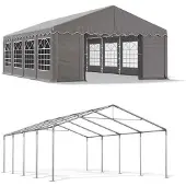 Das Company Tente d'été 3x8 Gris SUMMER IPE