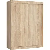 Akord Armoire Coulissante Mono Chêne Sonoma 150X60X200