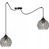Light11 HOME Spider Suspension, Plaque En Cristal