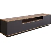 Concept-Usine Meuble TV gris et bois 180 cm TYRO