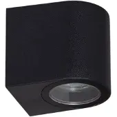 LEDKIA Applique Murale Extérieure Gala Noire Noir