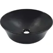 Syfax Lavabo 41x12,5 cm Céramique Noir