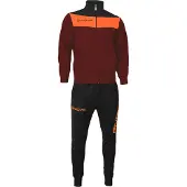 Givova Ensemble de sport Campo Bordeaux-orange - 3XS