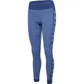 Hummel Mt Shine Seamless Mw Leggings Bleu XS Femme