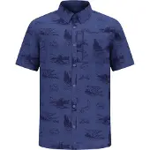 Odlo Essential Short Sleeve Shirt Bleu L Femme