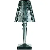 Kartell Luminaire Extérieur , Big Battery, dimmable, Bleu, Salon / séjour, Plastique, Design