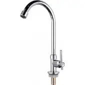 INF Robinet d'eau froide simple de forme incurvée