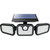 Luxula Applique solaire à LED LXSO700126, capteur PIR, 4000K, IP54