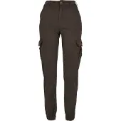 Urban Classics Pantalon cargo brun foncé