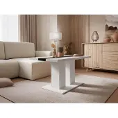Mirjan 24 Table basse ASHE - blanc / noir