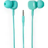 Tellur Basic Sigma Ecouteurs intra-auriculaires filaires avec microphone, bleu