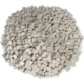 LEGO 1x2 Briques striées Briques striées blanches - 2877 NOUVEAU Quantité 500x