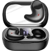 Avizar , TWS Casque BT5.3 stéréo basse ANC réduction du bruit, Noir