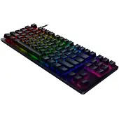 Razer HUNTSMAN Tournament Edition, pleine taille (100%), câble, USB, commutateur à clé optique, noir