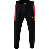 Erima Pantalon de sport rouge / noir / blanc