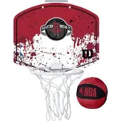 Wilson NBA Team Mini Hoop Houston Rockets Basketball
