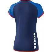 Erima T-shirt fonctionnel bleu / bleu marine / rouge