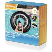 Bestway High Velocity Tyre Tube, 47" Inflatable Ring with Handles, Beach and Pool Float Toy for Kids