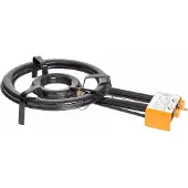 PAELLA WORLD Brûleur à gaz à 2 anneaux, Ø 40 cm, 14,4 kW, avec sécurité d'allumage (14.40 kW)