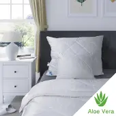 KVALITEX Ensemble ALOE VERA couverture+oreiller, 140x200, 70x90cm