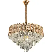 Toolight Lampe Suspendue G054-CP 50cm Gold