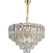Toolight Lampe Suspendue G056-CP 50cm 50cm Gold