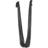 Tiguar Aerial Hammock 6 m (gris) 100% polyamide, stretch 280 cm, antistatique, pour le yoga aérien, l'acrobatie & le fitness, résistant à la charge, mousqueton inclus