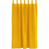 vidaXL Rideaux occultants 2 pcs Jaune moutarde 140 x 175 cm Velours