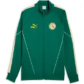 Puma Senegal King Anthem Full Zip Sweatshirt Vert M Homme