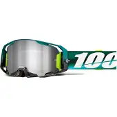 100% Armatic Polarity Off-road Goggles Vert Mirror Silver/CAT2