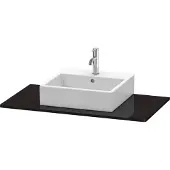 Duravit Console XSquare, 1 découpe, 1000x16x550mm, XS060E04040