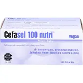 Cefak KG Cefasel 100 nutri Sélénium en comprimés, 200 comprimés