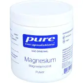 Pro medico GmbH Pure Encapsulations Magnesium Magnesiumcitrat Pulver, 107 g Pulver