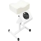 OEM Fauteuil de pédicure, ventilateur anti-poussière intégré, modèle sur pied, blanc
