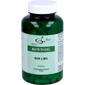 11 A Nutritheke GmbH Green Line Nutritheke Bor, capsules de 3 mg, boîte de 120 capsules