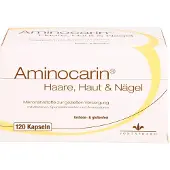 Fontapharm AG Aminocarin Capsules pour cheveux, peau & ongles, 120 capsules