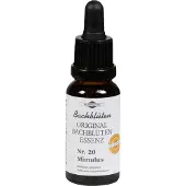 MCM KLOSTERFRAU Vertr. GmbH Fleurs de Bach MURNAUERS, essence originale de fleurs de Bach No 20, Mimulus gouttes, 20 ml de solution