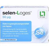 Dr. Loges + Co. GmbH Selen-Loges 50 µg comprimés pelliculés, 60 comprimés