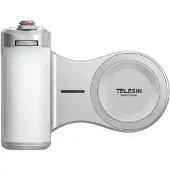 Telesin Master Grip Creator Flash Set pour iPhone - Blanc